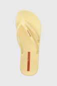 В'єтнамки Ipanema BOSSA SOFT V жіночі колір жовтий на плоскому ходу