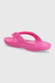 В'єтнамки Crocs Classic Flip жіночі колір рожевий на плоскому ходу 207713 207713.6UB-6UB В'єтнамки Crocs Classic Flip жіночі колір рожевий на плоскому ходу 207713 207713.6UB-6UB