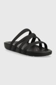 Шльопанці Crocs Splash Strappy Sandal жіночі колір чорний 208217 Шльопанці Crocs Splash Strappy Sandal жіночі колір чорний 208217