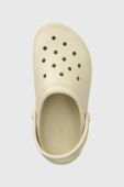 Шльопанці Crocs Crocband Clean Clog жіночі колір бежевий 208371