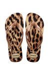 В'єтнамки Havaianas TOP ANIMALS жіночі колір бежевий на плоскому ходу 4132920.8625 В'єтнамки Havaianas TOP ANIMALS жіночі колір бежевий на плоскому ходу 4132920.8625