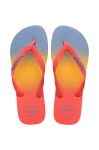 В'єтнамки Havaianas TOP FASHION жіночі колір помаранчевий на плоскому ходу 4137258.0776 В'єтнамки Havaianas TOP FASHION жіночі колір помаранчевий на плоскому ходу 4137258.0776