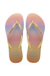 В'єтнамки Havaianas SLIM GRADIENT жіночі колір жовтий на плоскому ходу 4146908.1732 В'єтнамки Havaianas SLIM GRADIENT жіночі колір жовтий на плоскому ходу 4146908.1732