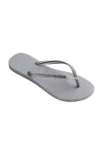 В'єтнамки Havaianas SLIM SPARKLE II жіночі колір сірий на плоскому ходу 4146937.3498 В'єтнамки Havaianas SLIM SPARKLE II жіночі колір сірий на плоскому ходу 4146937.3498
