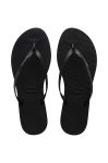 В'єтнамки Havaianas YOU GLITTER жіночі колір чорний на плоскому ходу 4148041.0090 В'єтнамки Havaianas YOU GLITTER жіночі колір чорний на плоскому ходу 4148041.0090
