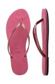 В'єтнамки Havaianas YOU GLITTER жіночі колір рожевий на плоскому ходу 4148041.1750 В'єтнамки Havaianas YOU GLITTER жіночі колір рожевий на плоскому ходу 4148041.1750
