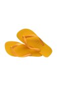 В'єтнамки Havaianas TOP жіночі колір жовтий на плоскому ходу 4000029.1740