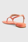 Шкіряні сандалі Lauren Ralph Lauren ELLINGTON жіночі колір помаранчевий 802874355003
