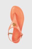 Шкіряні сандалі Lauren Ralph Lauren ELLINGTON жіночі колір помаранчевий 802874355003