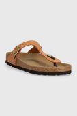 В'єтнамки Birkenstock жіночі колір коричневий на плоскому ходу 1025062-gbrown В'єтнамки Birkenstock жіночі колір коричневий на плоскому ходу 1025062-gbrown