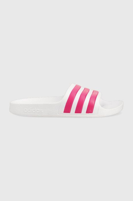 Дитячі шльопанці adidas ADILETTE AQUA K колір білий (2888921)