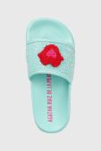 Дитячі шльопанці Agatha Ruiz de la Prada колір бірюзовий (3073901)