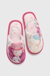 Дитячі тапочки United Colors of Benetton колір рожевий (2988117)