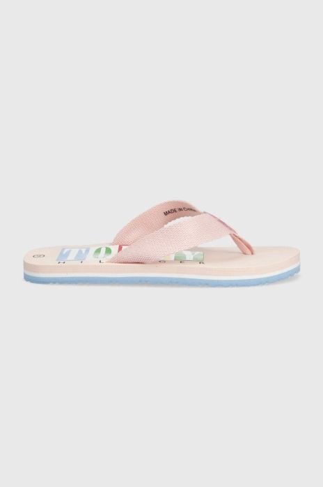 Дитячі в'єтнамки Tommy Hilfiger колір рожевий (3162971) Дитячі в'єтнамки Tommy Hilfiger колір рожевий (3162971)