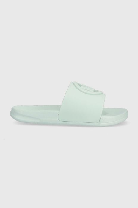 Дитячі шльопанці Michael Kors колір бірюзовий Дитячі шльопанці Michael Kors колір бірюзовий