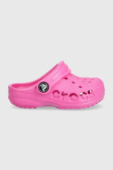 Шльопанці Crocs колір рожевий Шльопанці Crocs колір рожевий