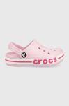 Дитячі шльопанці Crocs колір рожевий (3175806)