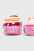 Дитячі шльопанці Crocs CROCS CLASSIC HELLO KITTY CLOG колір рожевий Дитячі шльопанці Crocs CROCS CLASSIC HELLO KITTY CLOG колір рожевий