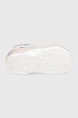 Дитячі шльопанці Crocs CLASSIC SPRINKLE GLITTER колір барвистий (3339821)
