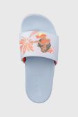 Дитячі шльопанці adidas ADILETTE COMFORT M колір блакитний Дитячі шльопанці adidas ADILETTE COMFORT M колір блакитний