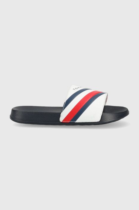 Дитячі шльопанці Tommy Hilfiger колір синій (3181175) Дитячі шльопанці Tommy Hilfiger колір синій (3181175)