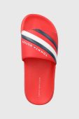 Дитячі шльопанці Tommy Hilfiger колір червоний (3198328)
