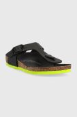 Дитячі в'єтнамки Birkenstock Gizeh колір чорний Дитячі в'єтнамки Birkenstock Gizeh колір чорний