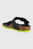 Дитячі в'єтнамки Birkenstock Gizeh колір чорний Дитячі в'єтнамки Birkenstock Gizeh колір чорний