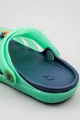 Дитячі шльопанці zippy колір зелений (3158815)