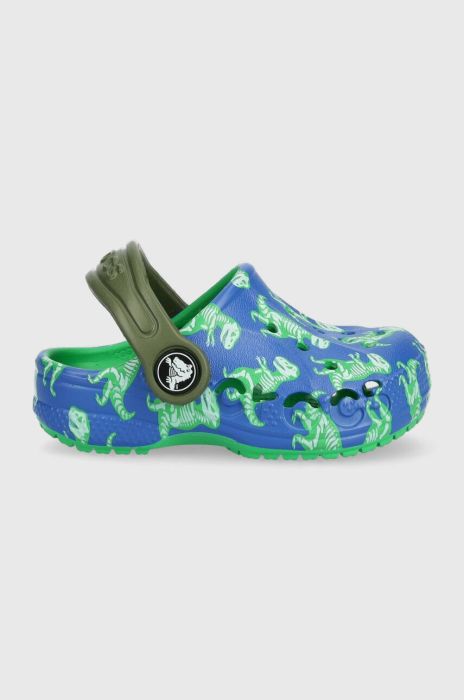 Дитячі шльопанці Crocs колір блакитний (3044315) Дитячі шльопанці Crocs колір блакитний (3044315)