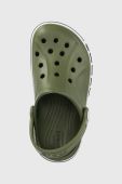 Дитячі шльопанці Crocs колір зелений (3175853)