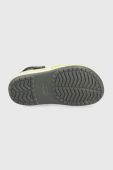 Дитячі шльопанці Crocs колір сірий (3175846) Дитячі шльопанці Crocs колір сірий (3175846)