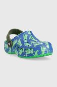 Дитячі шльопанці Crocs колір блакитний (3175864) Дитячі шльопанці Crocs колір блакитний (3175864)