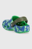 Дитячі шльопанці Crocs колір блакитний (3175864) Дитячі шльопанці Crocs колір блакитний (3175864)