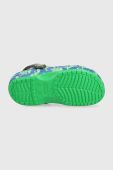 Дитячі шльопанці Crocs колір блакитний (3175864) Дитячі шльопанці Crocs колір блакитний (3175864)