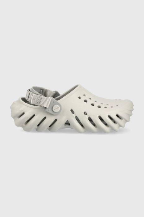 Дитячі шльопанці Crocs колір сірий (3158849) Дитячі шльопанці Crocs колір сірий (3158849)