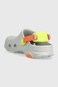 Дитячі шльопанці Crocs CLASSIC ALL TERAIN колір сірий