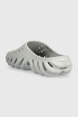 Дитячі шльопанці Crocs ECHO SLIDE колір сірий
