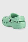 Дитячі шльопанці Crocs колір бірюзовий (3073982) Дитячі шльопанці Crocs колір бірюзовий (3073982)
