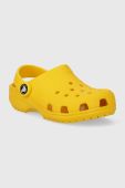 Дитячі шльопанці Crocs колір жовтий (3480657) Дитячі шльопанці Crocs колір жовтий (3480657)