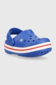 Дитячі шльопанці Crocs колір блакитний (3175882)