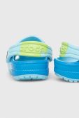 Дитячі шльопанці Crocs колір блакитний (3288738)
