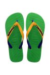 Дитячі в'єтнамки Havaianas BRASIL MIX колір зелений (3318152)
