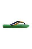 Дитячі в'єтнамки Havaianas BRASIL MIX колір зелений (3318152)