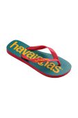Дитячі в'єтнамки Havaianas LOGOMANIA колір бірюзовий (3245820)