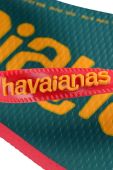 Дитячі в'єтнамки Havaianas LOGOMANIA колір бірюзовий (3252529) Дитячі в'єтнамки Havaianas LOGOMANIA колір бірюзовий (3252529)