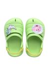 Шльопанці Havaianas CLOG PEPPA PIG колір зелений