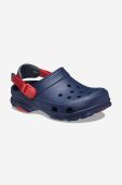 Дитячі шльопанці Crocs Classic All Terain колір синій Дитячі шльопанці Crocs Classic All Terain колір синій
