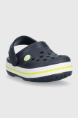 Дитячі шльопанці Crocs Crocband Clog колір синій Дитячі шльопанці Crocs Crocband Clog колір синій