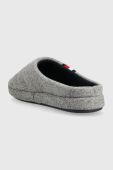 Тапочки Tommy Hilfiger Fm0fm04346 Corporate Hilfiger Homeslipper колір сірий Тапочки Tommy Hilfiger Fm0fm04346 Corporate Hilfiger Homeslipper колір сірий